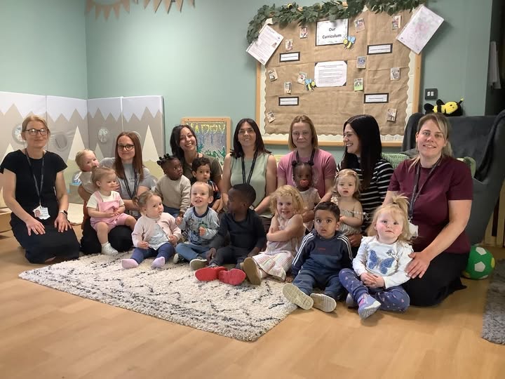 Little Seedlings Nursery celebrating Ofsted